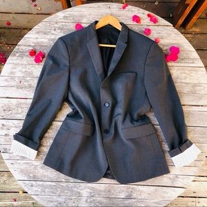 Zara Wool Blazer Suit Coat size 42